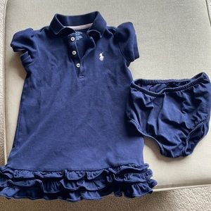 Ralph Lauren polo dress for baby girls!